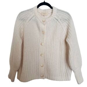 Sezane Emile Cardigan in Ecru XS